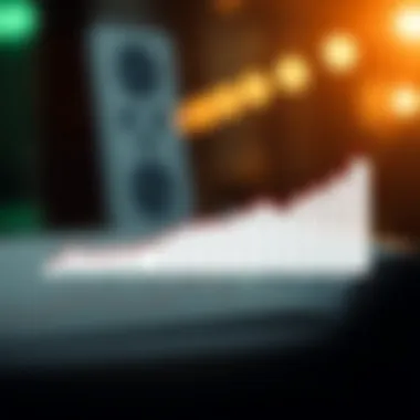 Graph illustrating expenditure patterns over time