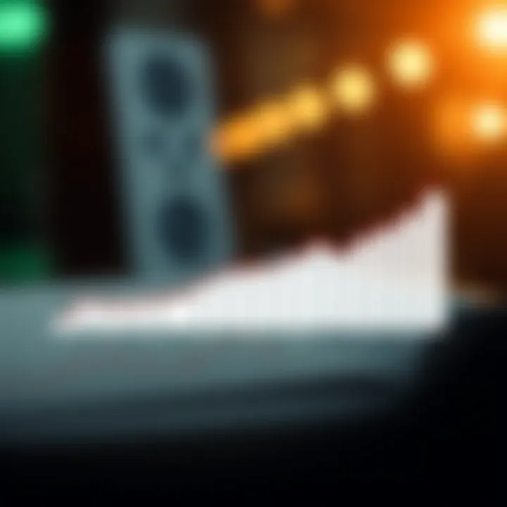 Graph illustrating expenditure patterns over time