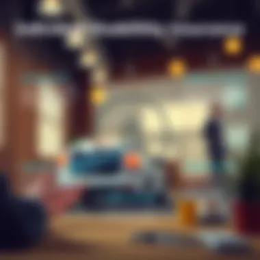 Infographic showcasing different types of individual disability insurance