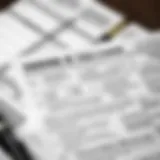 Detailed view of a 1099 R tax form highlighting key sections.