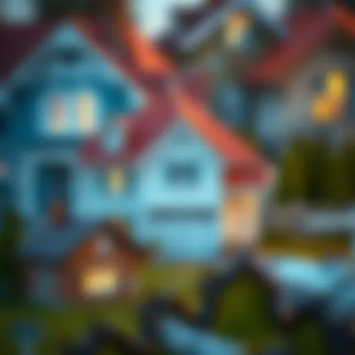 Visual representation of different types of house liens