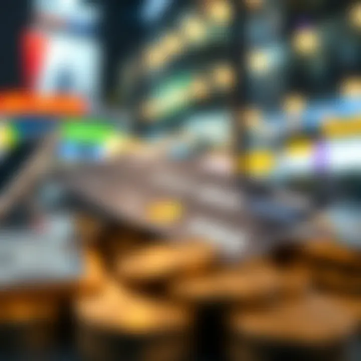 An illustration of currency conversion with credit cards