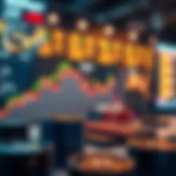 Conceptual image illustrating large cap blend funds