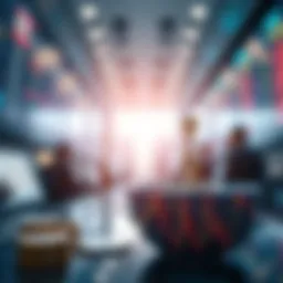 Conceptual illustration of minimum investment in stock market