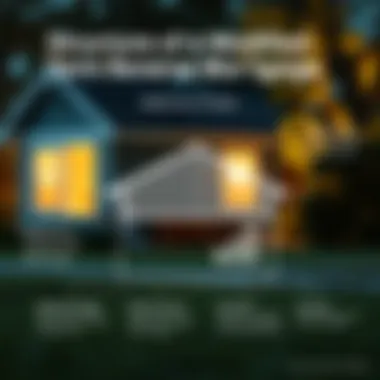 Diagram illustrating the structure of a modified term reverse mortgage