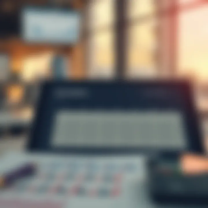 Chart displaying the calculation method of DTI ratios