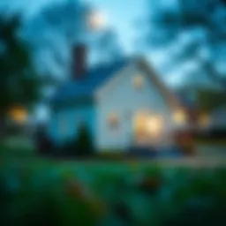 Illustration of a piggyback mortgage concept