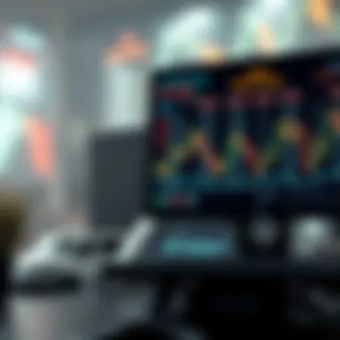 Conceptual depiction of post-market trading