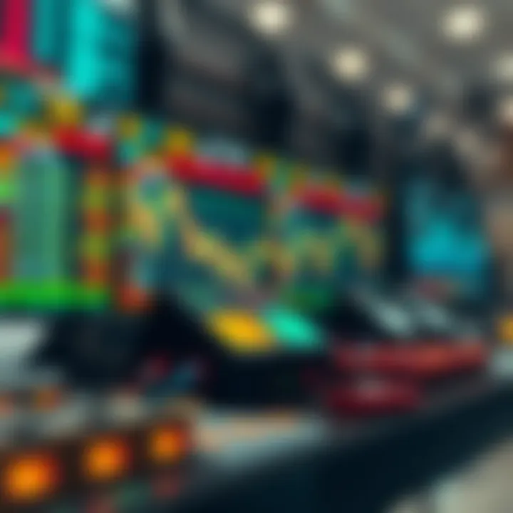 Graphic representation of trading mechanisms