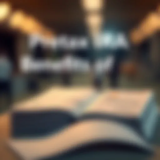 Visual representation of pretax IRA benefits