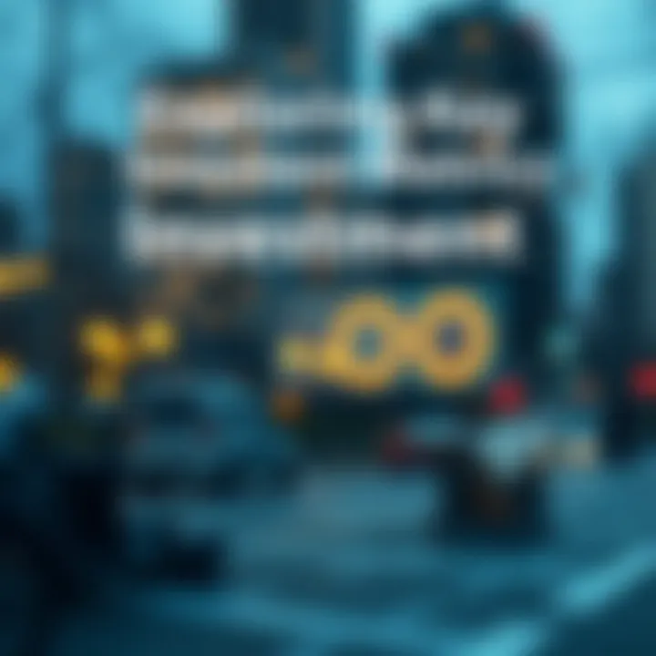 Visual representation of real estate investment metrics