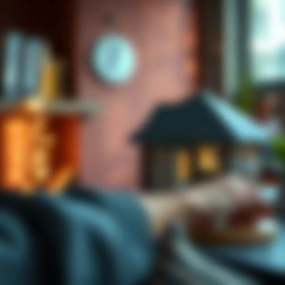 Conceptual depiction of reverse mortgage mechanics