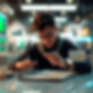 Utilization of Soft Credit Checks in Financial Evaluations Illustration of financial assessment using soft checks