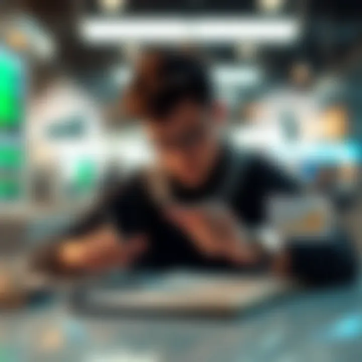 Utilization of Soft Credit Checks in Financial Evaluations Illustration of financial assessment using soft checks