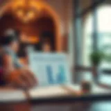 Conceptual illustration of term life insurance benefits