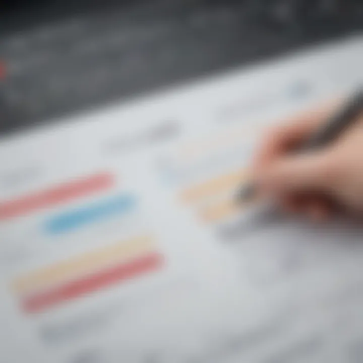 Comparison chart of scoring models used by credit bureaus