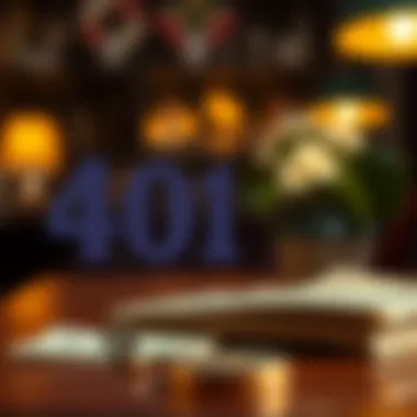 Graphic showing tax advantages of 401(k)