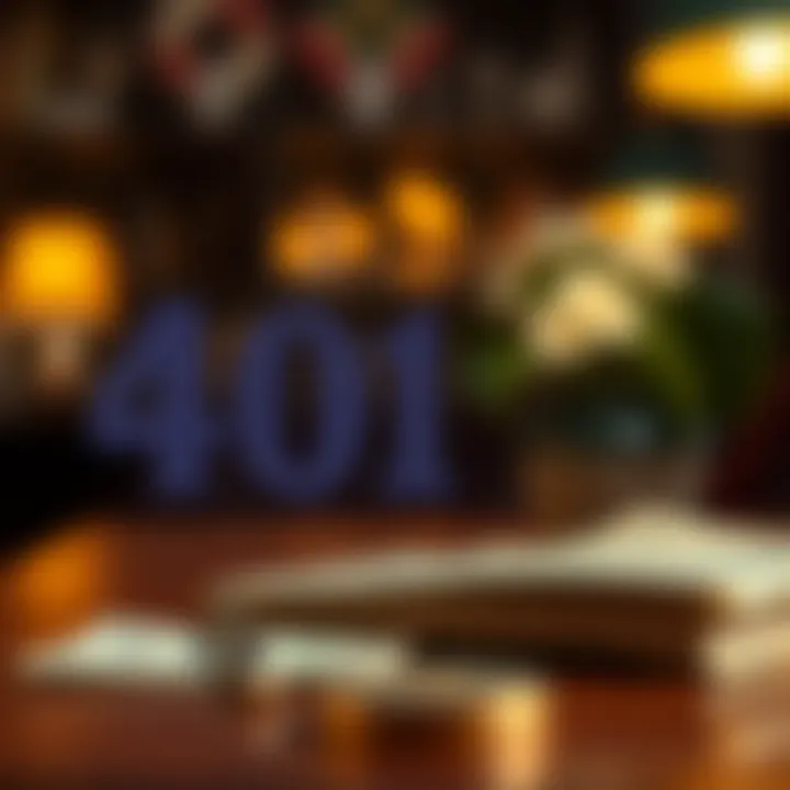 Graphic showing tax advantages of 401(k)