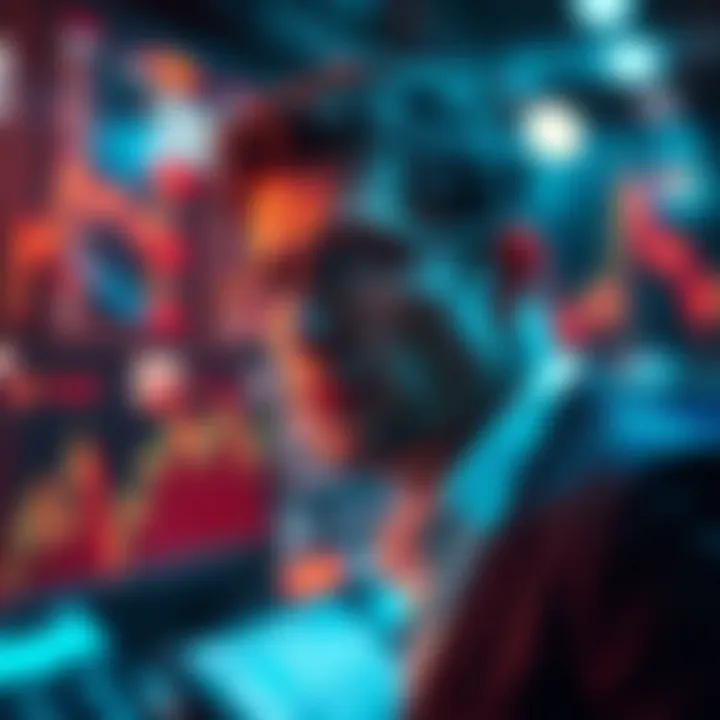 Visual representation of investor sentiment and market behavior linked to the Volatility Index