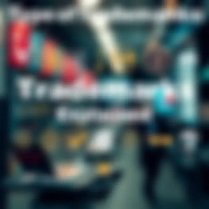 Diverse types of trademarks displayed in a creative format