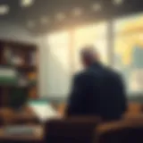 Conceptual illustration of pension vesting