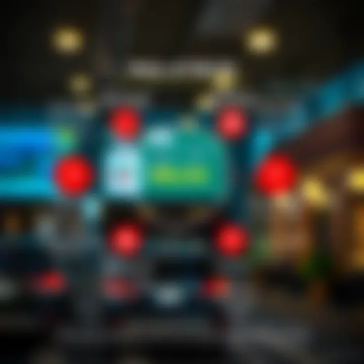 Risks of HELOC in Investment Strategies Diagram showing potential risks associated with HELOC for investments