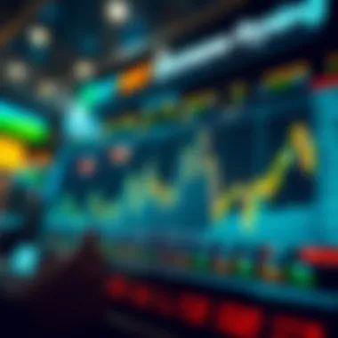 A detailed chart showcasing market trends on the Vancouver Stock Exchange